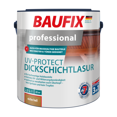 professional UV-Protect Dickschichtlasur eiche hell